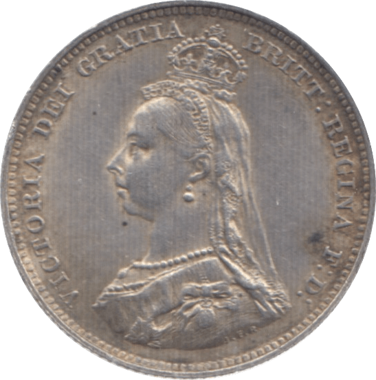 1887 SHILLING ( EF ) 3 - Shilling - Cambridgeshire Coins