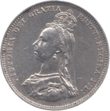 1887 SHILLING ( EF ) 4 - Shilling - Cambridgeshire Coins