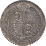 1887 SHILLING ( EF ) 5 - Shilling - Cambridgeshire Coins