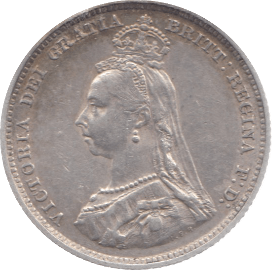 1887 SHILLING ( EF ) 9 - Shilling - Cambridgeshire Coins