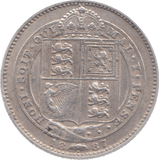 1887 SHILLING ( EF ) 9 - Shilling - Cambridgeshire Coins