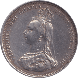 1887 SHILLING ( EF ) - Shilling - Cambridgeshire Coins