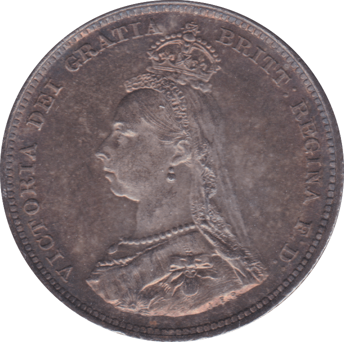 1887 SHILLING ( PROOF ) - Shilling - Cambridgeshire Coins