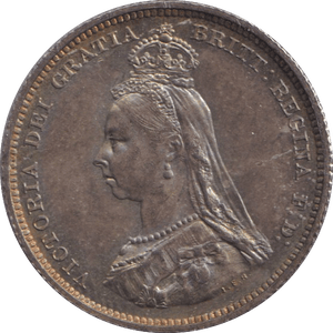 1887 SHILLING ( PROOF ) - Shilling - Cambridgeshire Coins