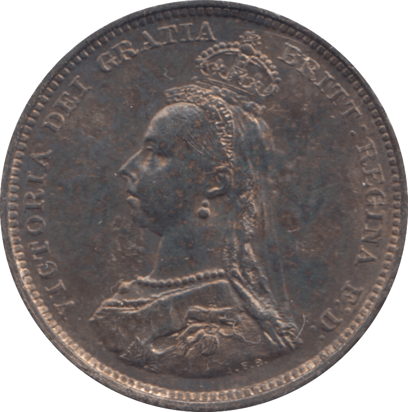 1887 SHILLING ( UNC ) 5 - Shilling - Cambridgeshire Coins