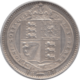 1887 SHILLING ( UNC ) - Shilling - Cambridgeshire Coins