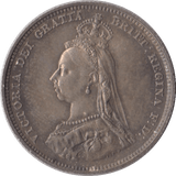 1887 SHILLING ( UNC ) - Shilling - Cambridgeshire Coins