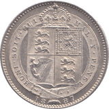1887 SHILLING ( UNC ) - Shilling - Cambridgeshire Coins