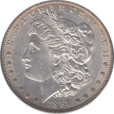 1887 SILVER MORGAN DOLLAR USA 3 - SILVER WORLD COINS - Cambridgeshire Coins