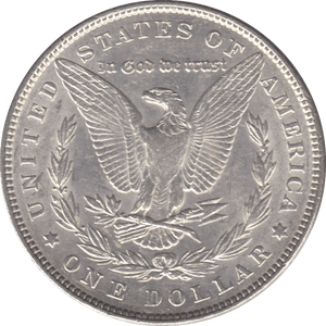 1887 SILVER MORGAN DOLLAR USA 4 - SILVER WORLD COINS - Cambridgeshire Coins