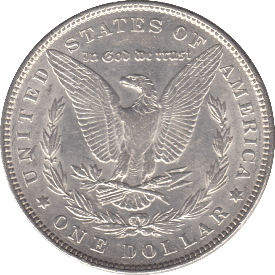 1887 SILVER MORGAN DOLLAR USA 4 - SILVER WORLD COINS - Cambridgeshire Coins