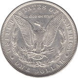 1887 SILVER MORGAN DOLLAR USA 4 - SILVER WORLD COINS - Cambridgeshire Coins