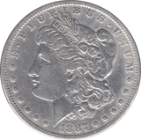 1887 SILVER MORGAN DOLLAR USA NEW ORLEANS MINT - SILVER WORLD COINS - Cambridgeshire Coins