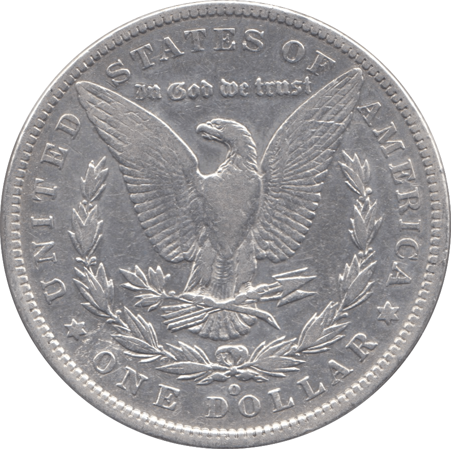 1887 SILVER MORGAN DOLLAR USA NEW ORLEANS MINT - SILVER WORLD COINS - Cambridgeshire Coins