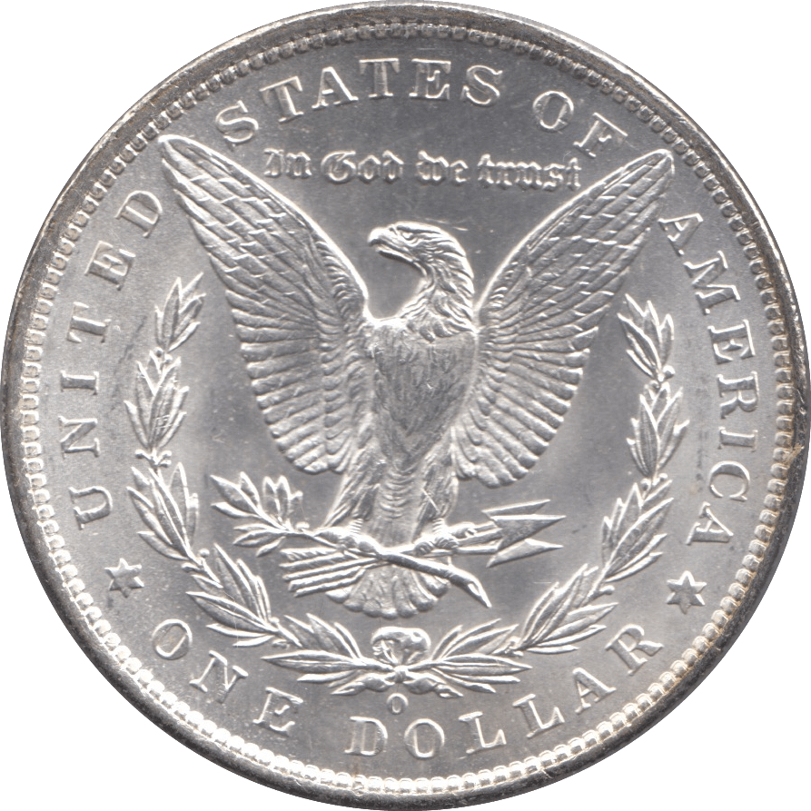 1887 SILVER MORGAN DOLLAR USA NEW ORLEANS MINT - SILVER WORLD COINS - Cambridgeshire Coins