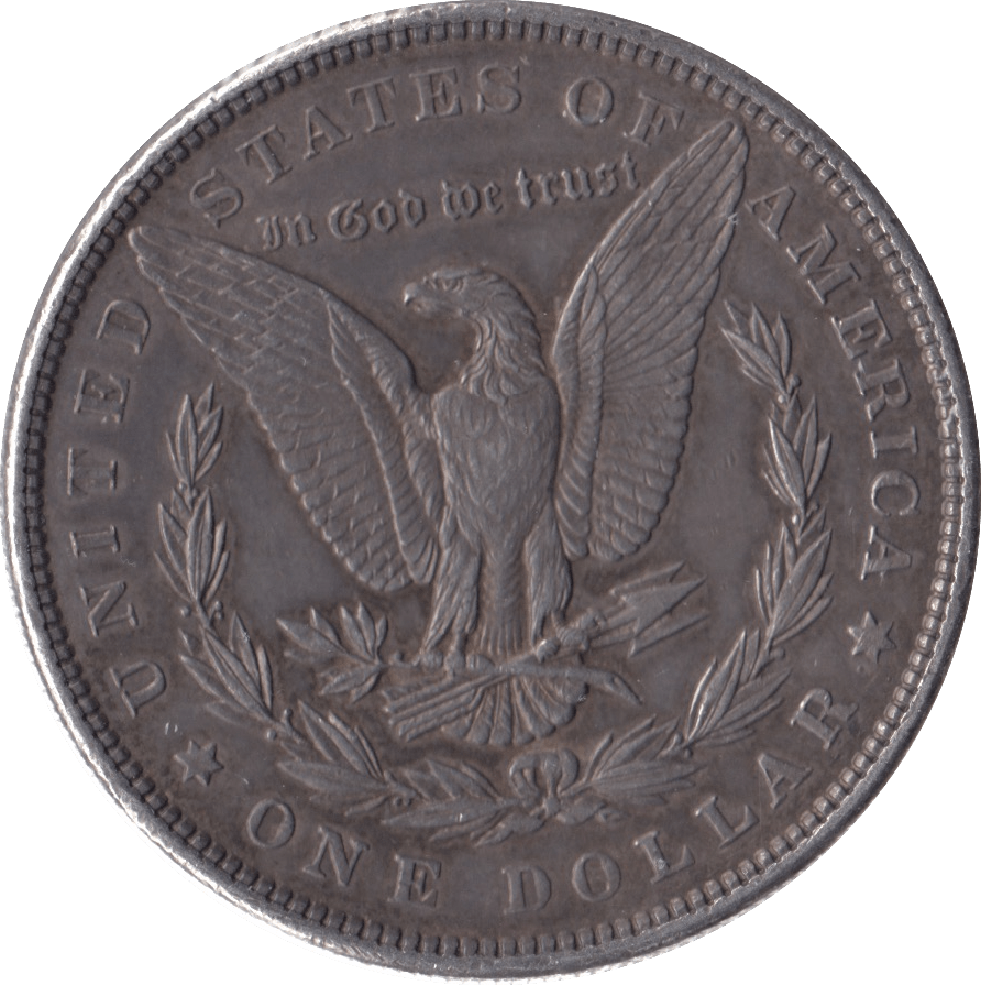 1887 SILVER MORGAN DOLLAR USA PHILADELPHIA MINT - SILVER WORLD COINS - Cambridgeshire Coins