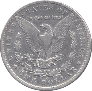 1887 SILVER MORGAN DOLLAR USA - SILVER WORLD COINS - Cambridgeshire Coins