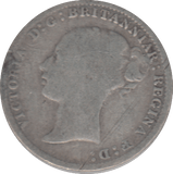 1887 SILVER THREEPENCE ( FAIR ) - Cambridgeshire Coins