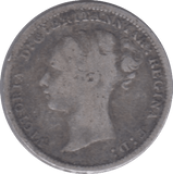 1887 SILVER THREEPENCE ( FINE ) 6 - Threepence - Cambridgeshire Coins