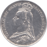 1887 SIXPENCE ( AUNC ) 11 - Sixpence - Cambridgeshire Coins