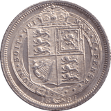 1887 SIXPENCE ( AUNC ) - Sixpence - Cambridgeshire Coins