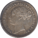1887 SIXPENCE ( EF ) 3 - Sixpence - Cambridgeshire Coins
