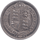 1887 SIXPENCE ( EF ) 6 - Sixpence - Cambridgeshire Coins