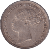 1887 SIXPENCE ( EF ) - Sixpence - Cambridgeshire Coins