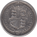 1887 SIXPENCE ( GVF ) 10 - Sixpence - Cambridgeshire Coins