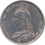 1887 SIXPENCE ( GVF ) 2 - Sixpence - Cambridgeshire Coins