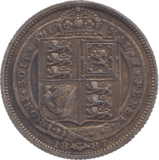 1887 SIXPENCE ( GVF ) 4 - Sixpence - Cambridgeshire Coins