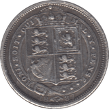 1887 SIXPENCE ( GVF ) 8 - Sixpence - Cambridgeshire Coins