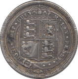 1887 SIXPENCE ( GVF ) - Sixpence - Cambridgeshire Coins