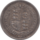1887 SIXPENCE ( VF ) 21 - SIXPENCE - Cambridgeshire Coins