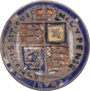 1887 SIXPENCE ( VF ) enamelled - Sixpence - Cambridgeshire Coins