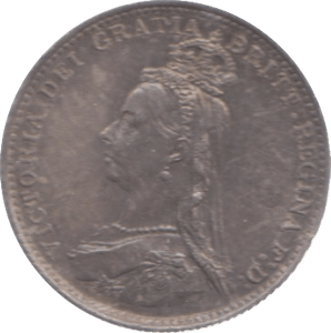 1887 THREEPENCE ( EF ) - Threepence - Cambridgeshire Coins