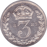 1887 THREEPENCE ( PROOF ) - Threepence - Cambridgeshire Coins