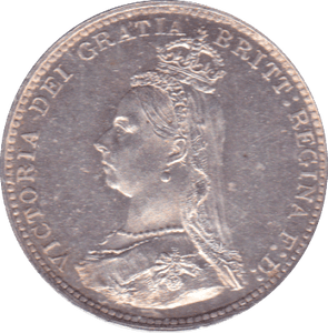 1887 THREEPENCE ( PROOF ) - Threepence - Cambridgeshire Coins