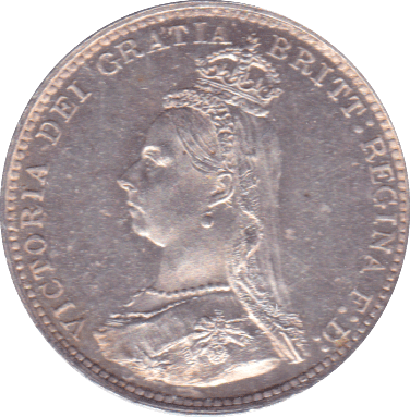 1887 THREEPENCE ( PROOF ) - Threepence - Cambridgeshire Coins