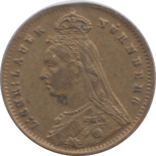 1887 TOY MONEY HALF SOVEREIGN - TOY MONEY - Cambridgeshire Coins