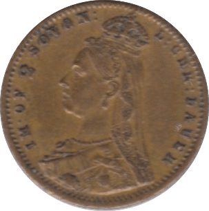 1887 TOY MONEY SOVEREIGN ref 3 - TOY MONEY - Cambridgeshire Coins