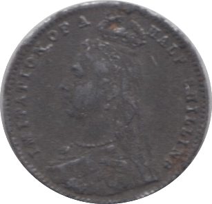 1887 TOY MONEY VICTORIAN HALFCROWN - TOY MONEY - Cambridgeshire Coins