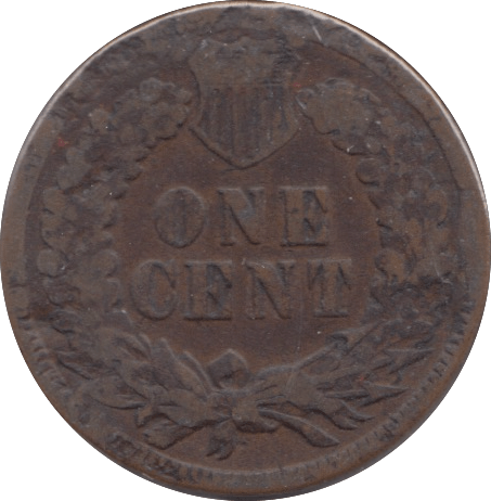 1887 USA ONE CENT - WORLD COINS - Cambridgeshire Coins