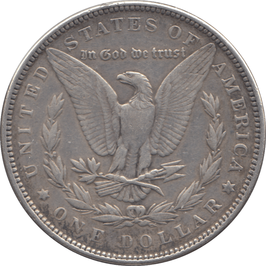 1887 USA SILVER MORGAN DOLLAR PHILADELPHIA MINT - SILVER WORLD COINS - Cambridgeshire Coins