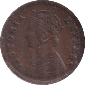 1888 1/12 ANNA INDIA - WORLD COINS - Cambridgeshire Coins