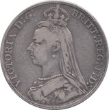 1888 CROWN ( FINE ) 8 - Crown - Cambridgeshire Coins