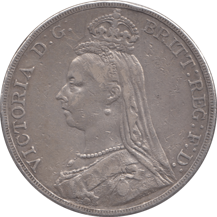 1888 CROWN ( FINE ) - Crown - Cambridgeshire Coins