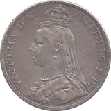 1888 CROWN ( FINE ) - Crown - Cambridgeshire Coins