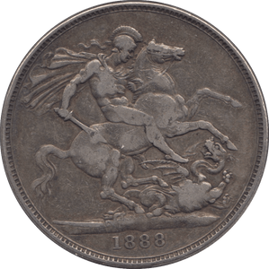 1888 CROWN ( GF ) 1 - Crown - Cambridgeshire Coins