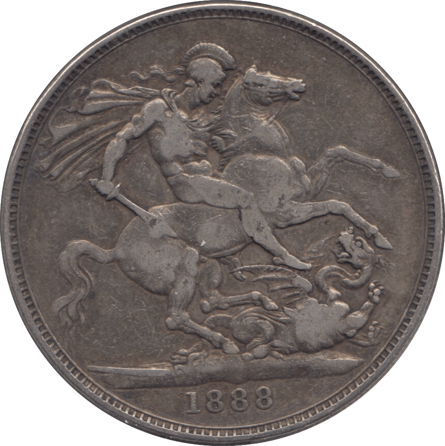1888 CROWN ( GF ) 1 - Crown - Cambridgeshire Coins